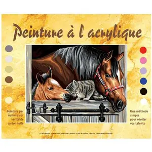 Comparateur de prix : L'ART ET LA MANIERE Oz International - Peinture au numéro - Initiés : Un trio en or