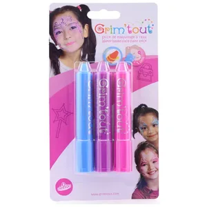 OZ International Pack de 3 sticks de maquillage - Grim'tout - Princesse - Rose - Enfant - Intérieur pas cher