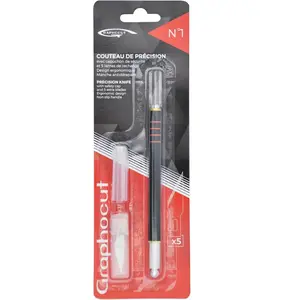 GRAPHO'CUT Cutter scalpel de précision Graphocut n 1 - 12 cm pas cher
