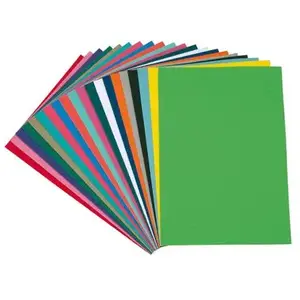 Plaque caoutchouc A4 assorti - sachet de 20 pas cher
