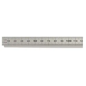 Réglet acier flexible double face ép 0,5mm l 13mm l 15cm - graphoplex