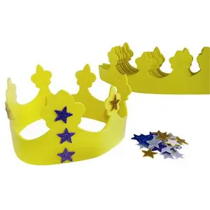 Couronnes A Decorer + Accessoires - Lot De 10