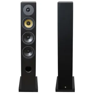 Enceintes colonne Davis Acoustics Courbet N°5 Noir Mat