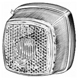 MAXTER Cabochon Blanc Pour Feu 2203 pas cher