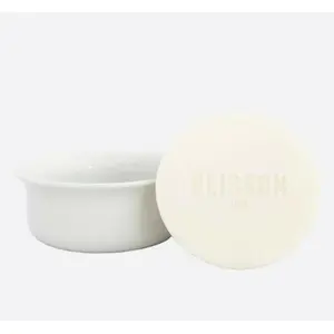 BOL À RASER PORCELAINE - Couvercle & Savon-Plisson pas cher