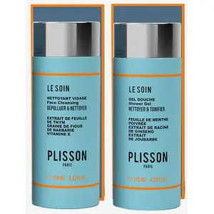 Plisson Coffret Duo l'Irréprochable Gel Douche et Nettoyant Visage pas cher