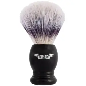 Plisson Blaireau Noir Fibre Blanc Haute Montagne Pour Homme pas cher