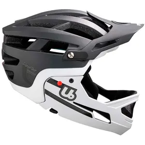 Comparateur de prix : Casque mentonniere amovible urge gringo de la sierra 15th gris blanc