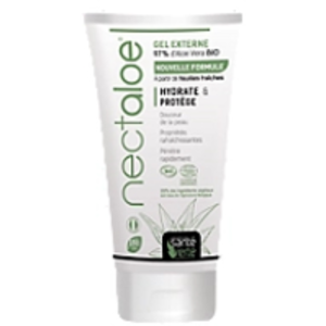 Comparateur de prix : Santé Verte Nectaloe Gel Externe à l'Aloé Vera Bio 150ml