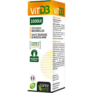 Santé Verte Vitamine D3 1000UI 20ml