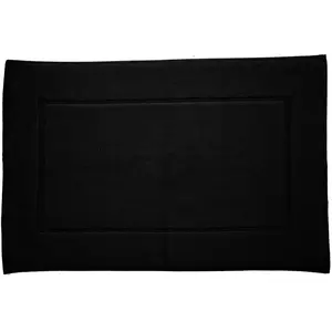 Tapis de bain Noir - 50 x 80 cm TU pas cher