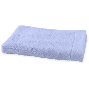Soft by Perle de Coton - Serviette de toilette bleu ciel - 50x100 cm 50x100 cm