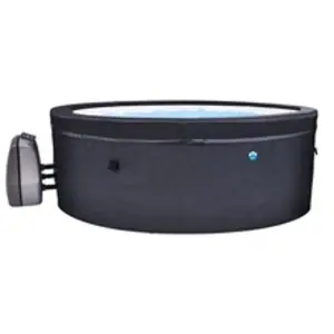 Comparateur de prix : Spa portable semi-rigide vita rond bulles 4 places - netspa SP-VIP140-NETSPA