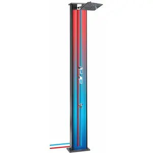Comparateur de prix : Formidra Douche Solaire Hybride Dada Straight 40l