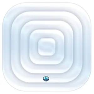 Couvercle gonflable pour spa carré Bohemian - Netspa - 135x135cmVendu parcdiscount
