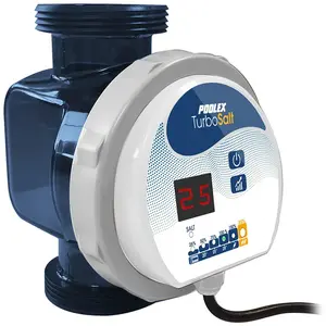 Comparateur de prix : Électrolyseur au sel Poolex Turbo Salt - Modèle 800 pour Piscine 80m3