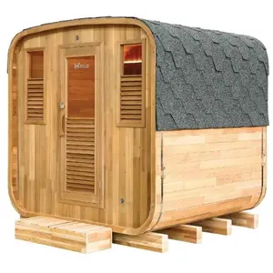 Holl's Sauna Vapeur d'extérieur Gaïa Nova - 3 à 6 places pas cher