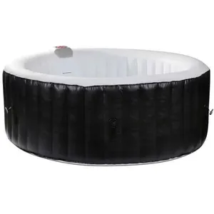 Comparateur de prix : Sunspa SUNSPA - Spa Gonflable 6 personnes rond Couverture et filtre inclus - Pret en 5 minutes