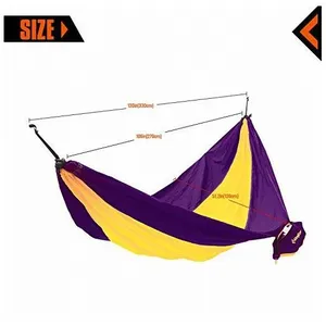 Hamac toile 1 personne - O'CAMP - Violet - Extérieur - Ergonomique - 2... pas cher
