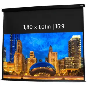 Comparateur de prix : Kimex ECRAN ELECTRIQUE 16:9 NOIR - cran de projection lectrique