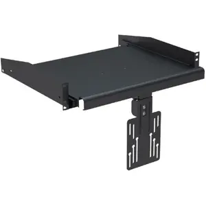 Kimex Etagère coulissante avec fixation écran pour rack et baie 19'', Hauteur 2UVendu parfutureland