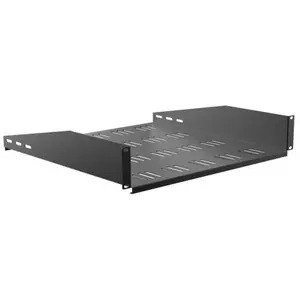 Comparateur de prix : Kimex - Etagère fixe pour rack sol et rack mural 19'', Profondeur 460mm, Hauteur 2U