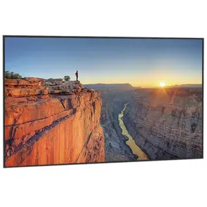 Comparateur de prix : Kimex ECRAN FIXE 16/9 SLIM - Ecran de projection fixe