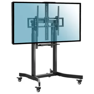 Comparateur de prix : KIMEX Support sur pied motorisé pour écran tv 55''-100''