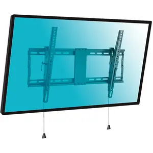 Kimex - Support mural inclinable pour écran tv 37'-86', Fonction antivol