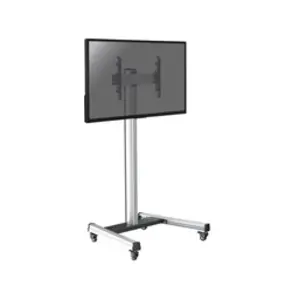 Comparateur de prix : Kimex Support sur roulettes pour écran TV 32'' - 75'' - Hauteur 175cm