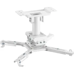 Comparateur de prix : KIMEX supports plafond videoprojecteurs 052-3000 vidéoprojecteur, Hauteur 25cm, Blanc