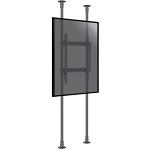Comparateur de prix : support vitrine 032-1010K portrait pour écran TV 50'' - 100'' - Hauteu...