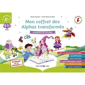 Comparateur de prix : Recrealire Mon coffret des Alphas transformés - je m'entraîne à lire avec plaisir