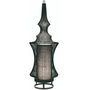 Forestier OPIUM-Lampe à poser Métal Filaire & Coton H62cm pas cher
