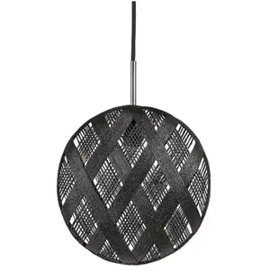 Forestier Chanpen M Diamant suspension, noireVendu parluminaire