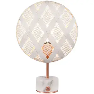 Forestier Chanpen S Diamant table cuivre/blanc pas cher