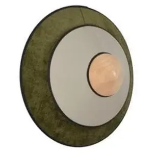 Forestier CYMBAL-Applique Métal/Velours Ø34cm pas cher