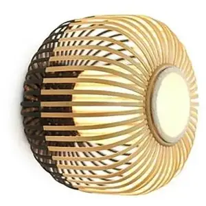 Forestier BAMBOO-Applique murale ou Plafonnier Bambou Ø27cmVendu parluminaire