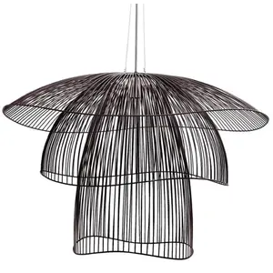 Forestier PAPILLON-Suspension Métal Filaire Ø100cm pas cher