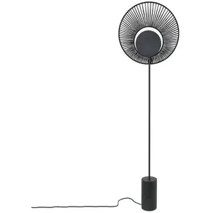 Forestier Oyster lampadaire de designer, noir pas cher