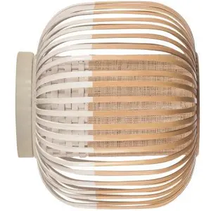 Forestier BAMBOO-Applique murale ou Plafonnier Bambou Ø27cmVendu parluminaire