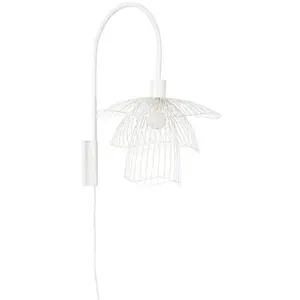 Forestier PAPILLON-Applique murale avec interrupteur Métal H47cm pas cher