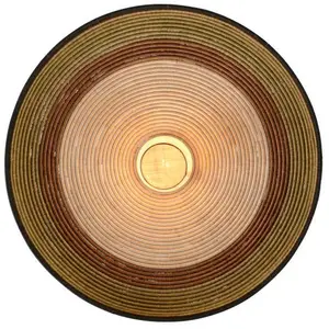 Forestier GRASS-Applique murale Rotin / Fil d'Abaca XL Ø100cmVendu parluminaire