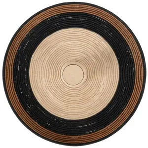 Forestier GRASS-Applique murale Rotin / Fil d'Abaca XL Ø100cmVendu parluminaire