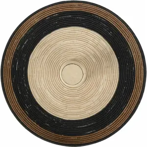 Forestier GRASS-Applique murale Rotin / Fil d'Abaca M Ø60cm pas cher