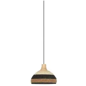 Forestier GRASS-Suspension Rotin / Fil d'abaca XS Ø26cm