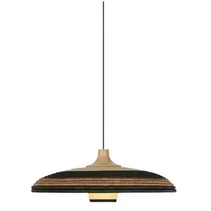 Forestier GRASS-Suspension Rotin / Fil d'abaca M Ø60cm