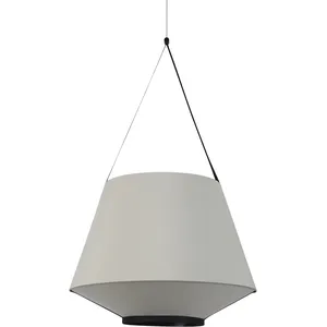 Forestier - Suspension Carrie - Vert - Lin - Designer Jette ScheibVendu parluminaire