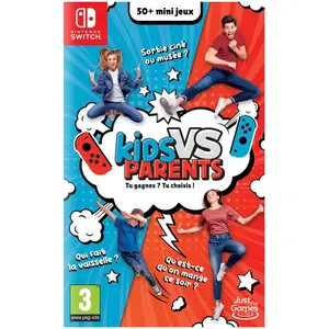 Comparateur de prix : Just For Games Kids VS Parents Nintendo Jeu Switch