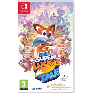 Just For Games New Super Lucky Tale Code in a box Nintendo Switch pas cher